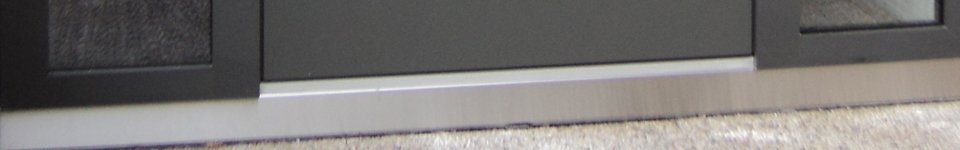 Tab header Aluminium sluitkader